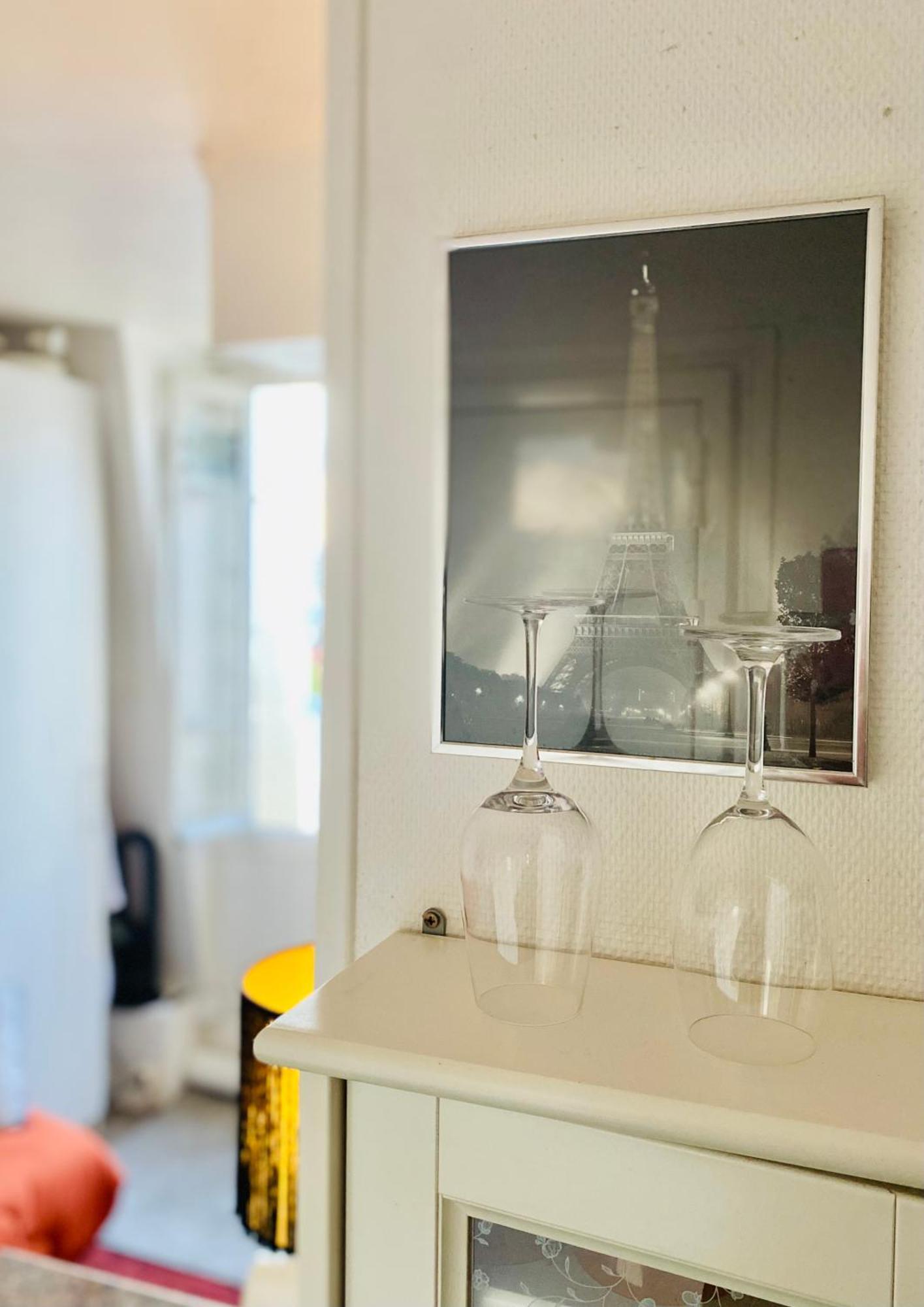 Studio Chic Paris Tour Eiffel Near Eiffel Tower 7Th Floor 외부 사진